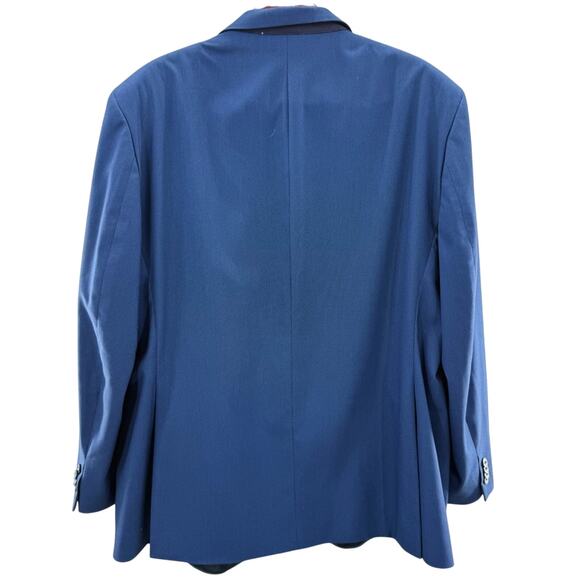 Michael Kors 2 Piece Suit Set Blue Blazer 50R and Pants 44W Preppy Business - Picture 8 of 14